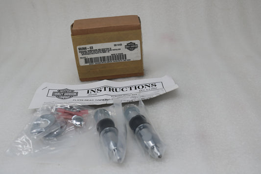 90366-03 NEW OEM 2003 AND NEWER HARLEY-DAVIDSON FLSTS HERITAGE SPRINGER REAR DOCKING RELOCATION KIT