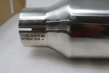 1113SE-5230TIP-BA BRAND NEW ROUSH EXHAUST TIP STAINLESS 113SE-5230TIP-BA FITS FORD
