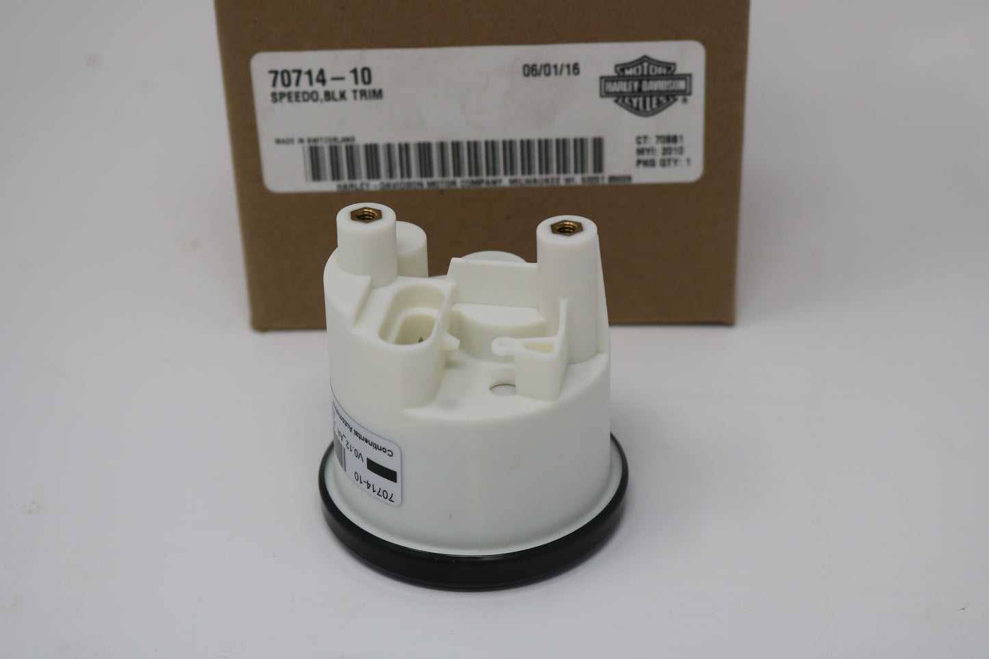 70714-10 NEW OEM 2009-2012 HARLEY-DAVIDSON XR1200 SPORTSTER SPEEDOMETER