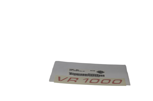 14467-93J NEW OEM 1993 HARLEY-DAVIDSON VR1000 LEFT SIDE DECAL