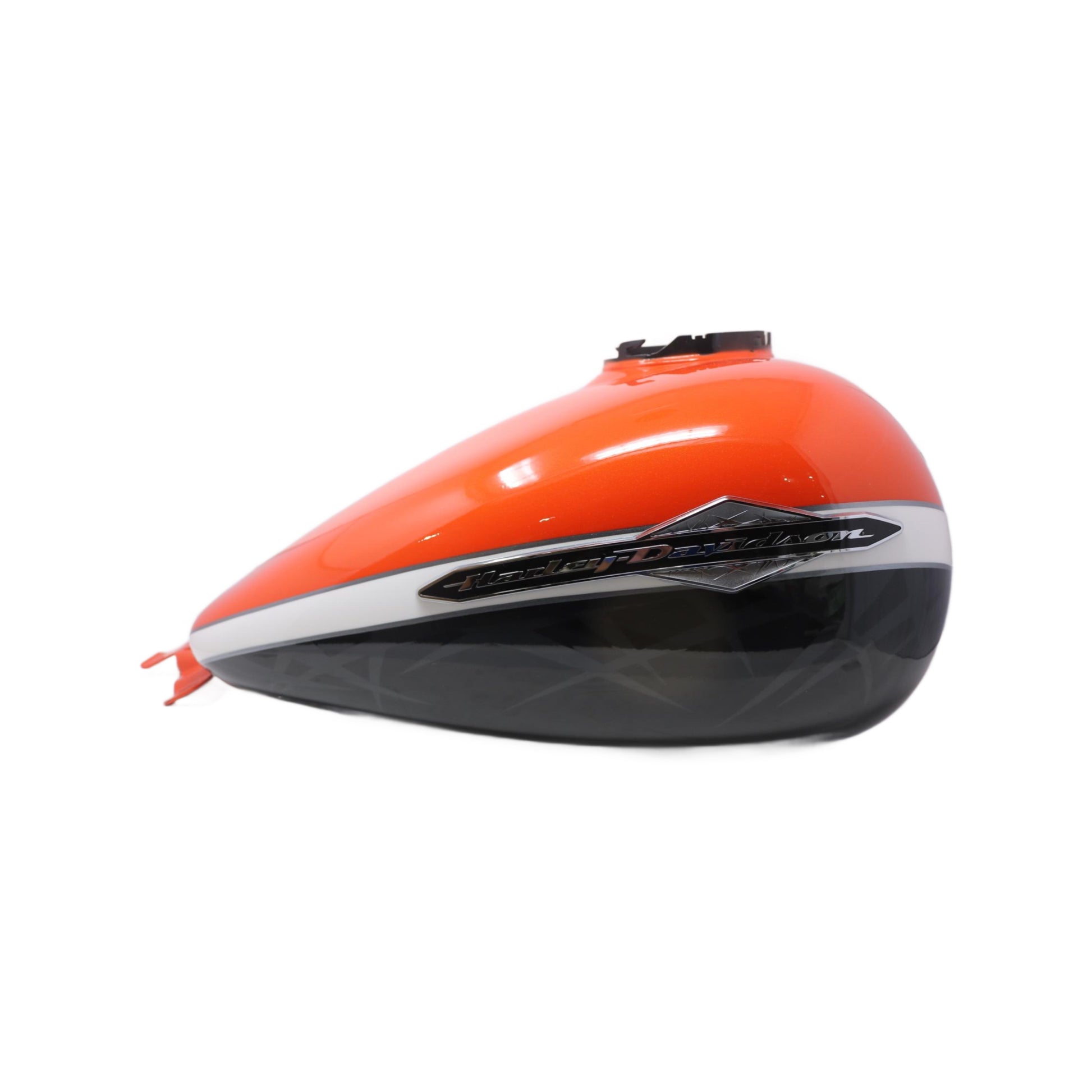 61000006DLB NEW OEM 2012 HARLEY-DAVIDSON CVO TOURING GAS TANK ELECTRIC ORANGE BL