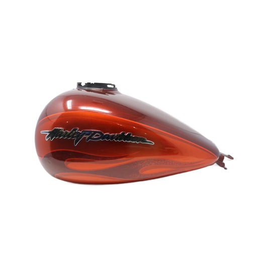 61386-10DEB NEW OEM 2010 HARLEY-DAVIDSON CVO TOURING GAS TANK BURNT AMBER HOT CI