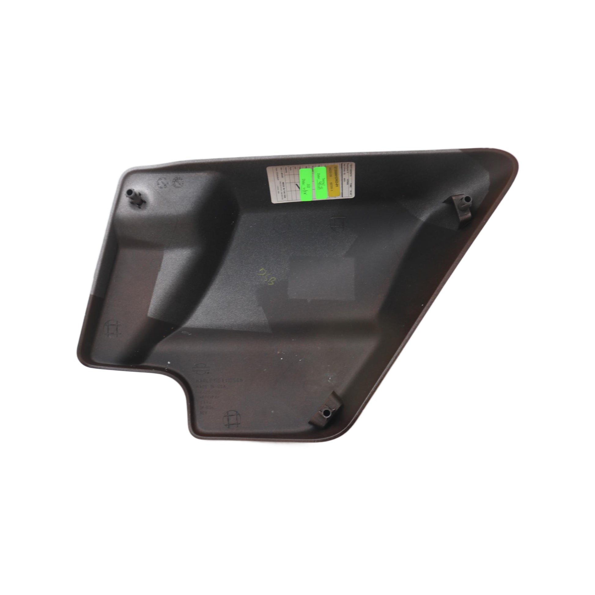 57200001DRO NEW OEM HARLEY-DAVIDSON CVO LEFT SIDE COVER STARDUST SILVER FLHTKSE