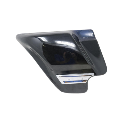 66622-08CRP NEW OEM HARLEY-DAVIDSON LEFT SIDE COVER BLACK DIAMOND FLHRSE4