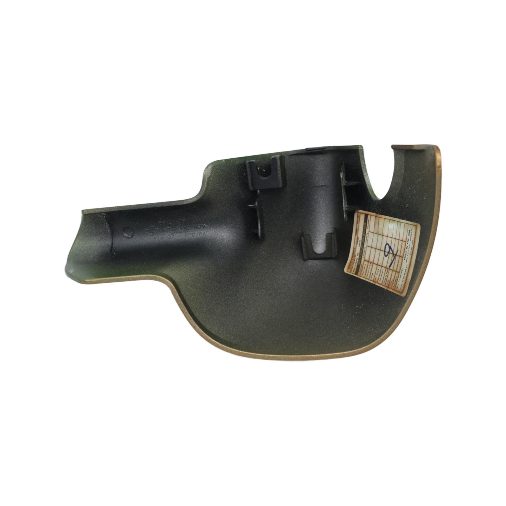 58499-06BYT NEW OEM HARLEY-DAVIDSON CVO LEFT LOWER CAP MAJESTIC GREEN, FLHTCUSE