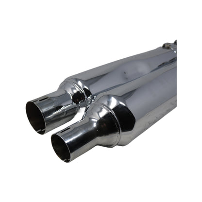 64900235B 64900236A OEM NTO 2017-2025 HARLEY-DAVIDSON TOURING CHROME MUFFLERS