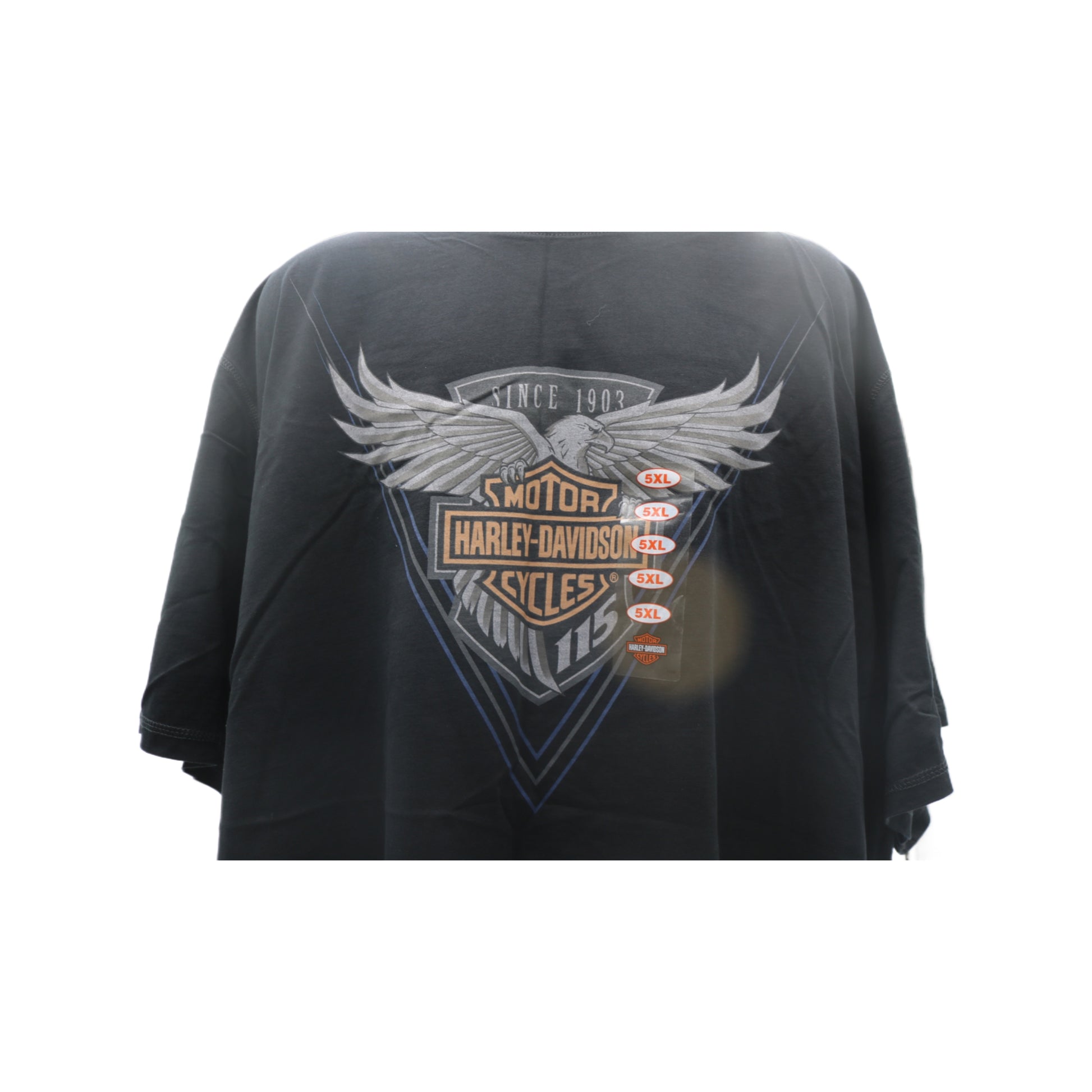 99013-18VM/52L 99013-18VM/52L NWT HARLEY-DAVIDSON 115TH ANNIVERSARY MEN'S T-SHIRT SIZE 5XL