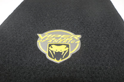 5030134AA NEW OEM 2005-2006 DODGE VIPER SRT-10 FLOOR MATS VIPER CLUB OF AMERICA