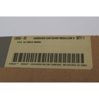 
              13892-02 NEW OEM 2002 HARLEY-DAVIDSON VRSCA VROD ENGRAVED CAM COVER MEDALLION KI
            