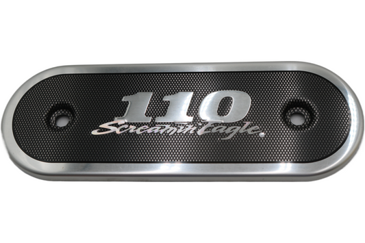 14100102 NEW OEM 2013 HARLEY-DAVIDSON FLHTCUSE 8 SCREAMIN EAGLE 110CI AIR CLEANER MEDALLION