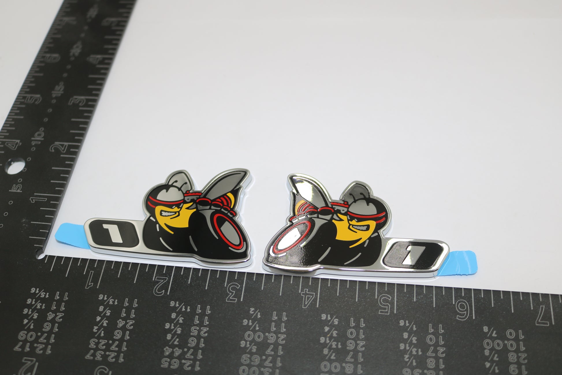 68249683AB NEW OEM DODGE CHALLENGER CHARGER SCAT PACK LEVEL 1 EMBLEMS PAIR SET