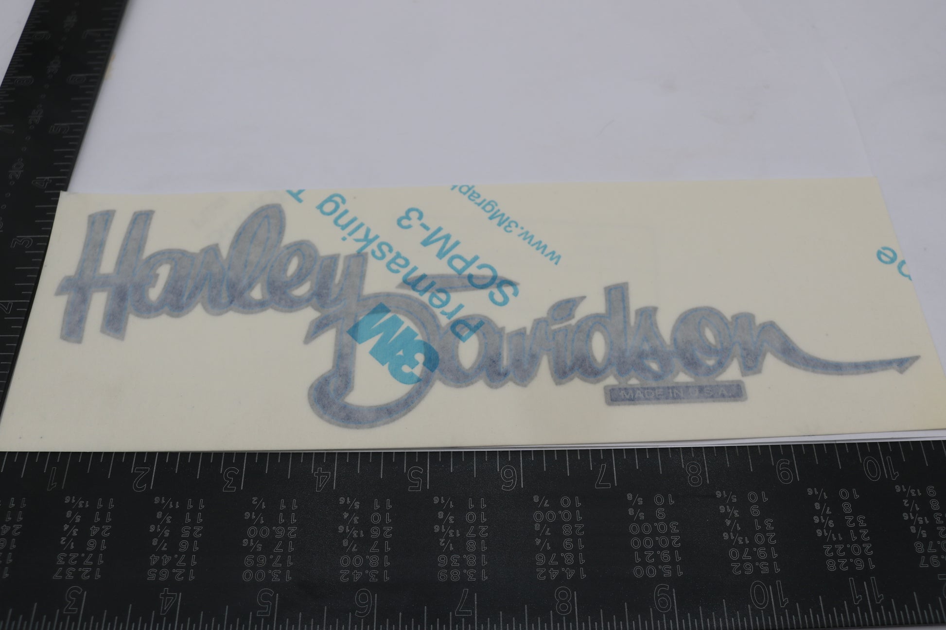 14031-87 NEW OEM 1987 HARLEY-DAVIDSON FXRS FUEL GAS TANK DECAL