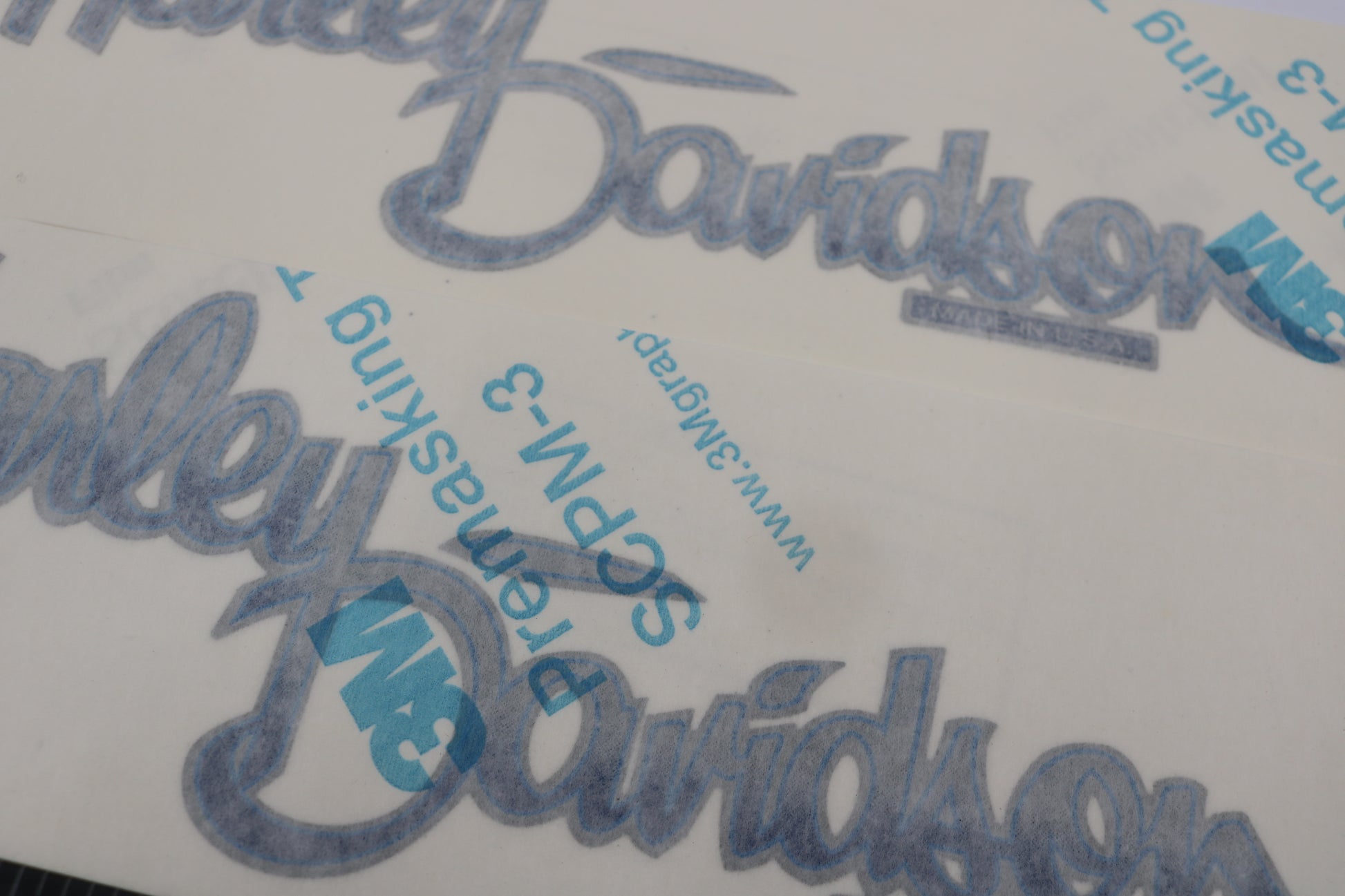 14031-87 NEW OEM 1987 HARLEY-DAVIDSON FXRS GAS TANK DECALS PAIR SET