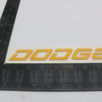 GC54WYT NEW OEM 2001-2002 DODGE VIPER GTS RT/10 YELLOW REAR BUMPER DECAL