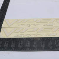 WN81BWAAB NEW OEM 2004-2005 DODGE VIPER SRT-10 HOOD DECALS MAMBA PAIR SET