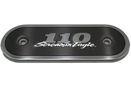 14100002 NEW OEM 2011 HARLEY-DAVIDSON FLTRUSE SCREAMIN EAGLE 110CI AIR CLEANER MEDALLION