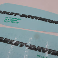 14100145 14100155 NEW OEM HARLEY-DAVIDSON VRSC VROD AIRBOX DECALS PAIR SET