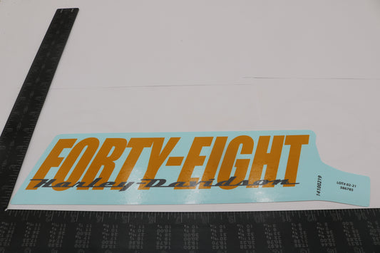 14100219 NEW OEM HARLEY-DAVIDSON SPORTSTER XL1200X FORTY-EIGHT RIGHT DECAL