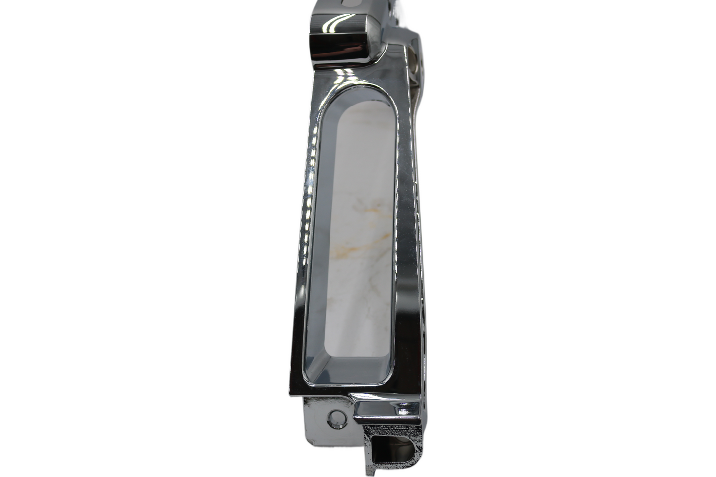 90200499 NEW OEM 2014-2024 HARLEY-DAVIDSON TOURING RIGHT SADDLEBAG MOUNT CHROME