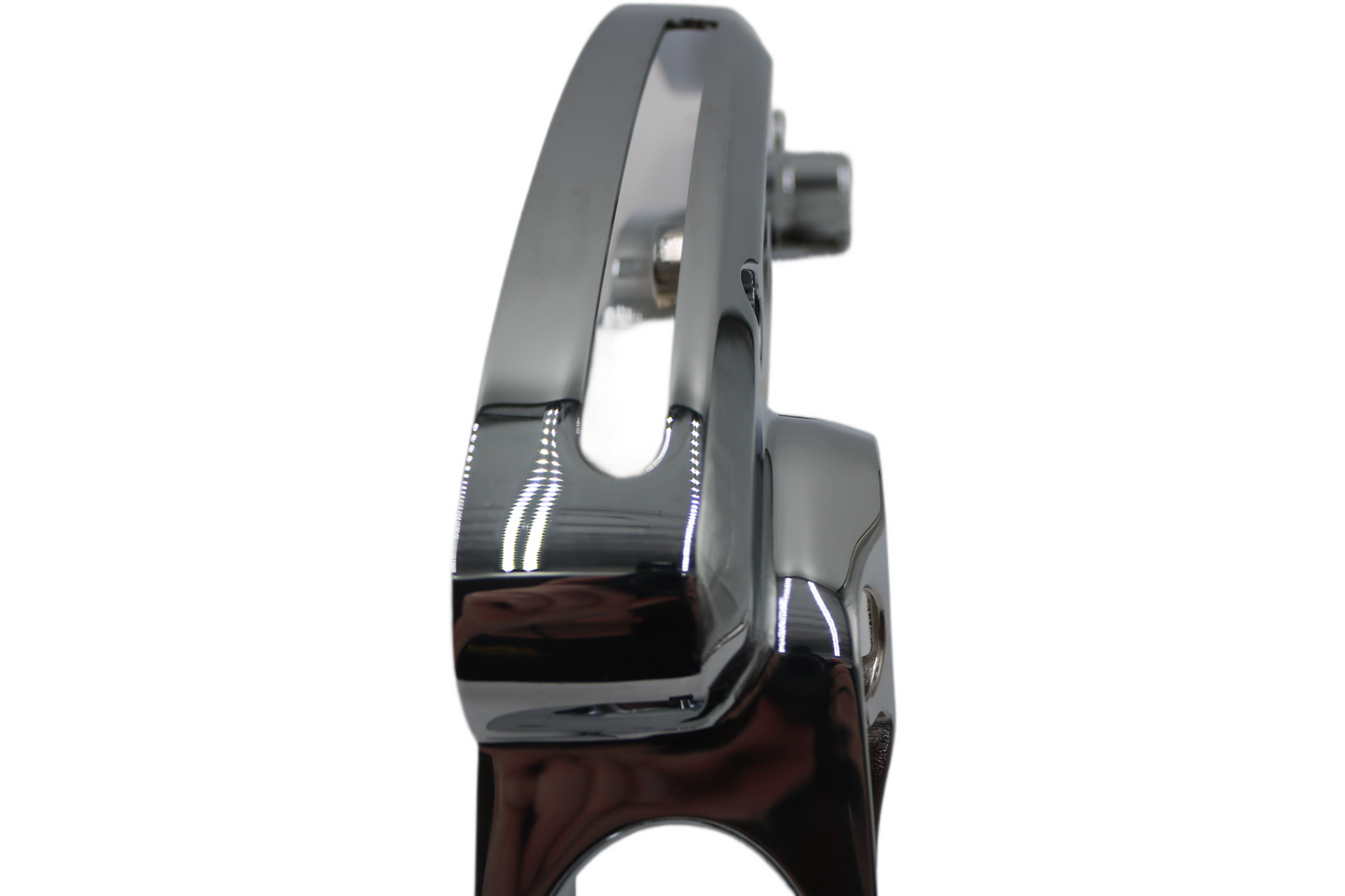 90200499 NEW OEM 2014-2024 HARLEY-DAVIDSON TOURING RIGHT SADDLEBAG MOUNT CHROME