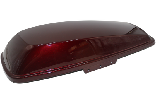90201055DSW NEW OEM 2014-2023 HARLEY-DAVIDSON TOURING MYSTERIOUS RED LEFT SADDLEBAG LID