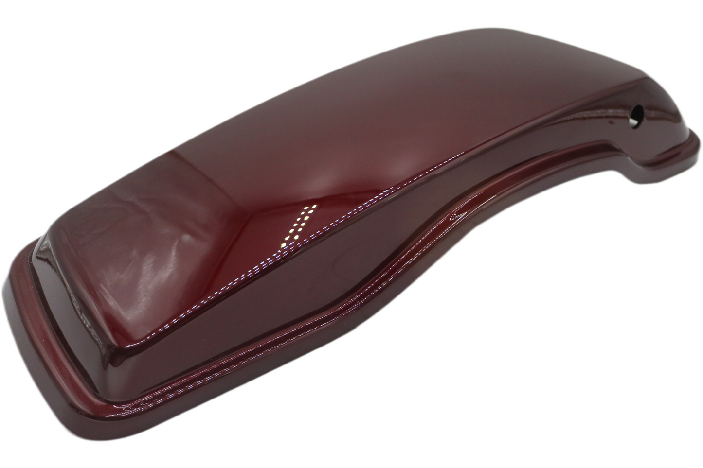 90201055DSW NEW OEM 2014-2023 HARLEY-DAVIDSON TOURING MYSTERIOUS RED LEFT SADDLEBAG LID