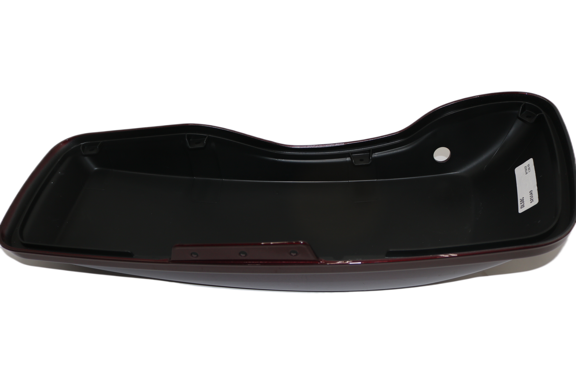 90201055DSW NEW OEM 2014-2023 HARLEY-DAVIDSON TOURING MYSTERIOUS RED LEFT SADDLEBAG LID