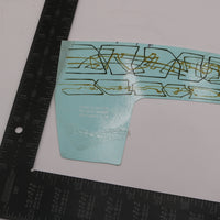 14101184BHAC NEW OEM HARLEY-DAVIDSON FLHCS/FLSB LEFT FUEL TANK DECAL