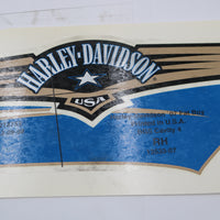 13533-07 NEW OEM 2007 HARLEY-DAVIDSON FLSTF SOFTAIL FATBOY RIGHT GAS TANK DECAL