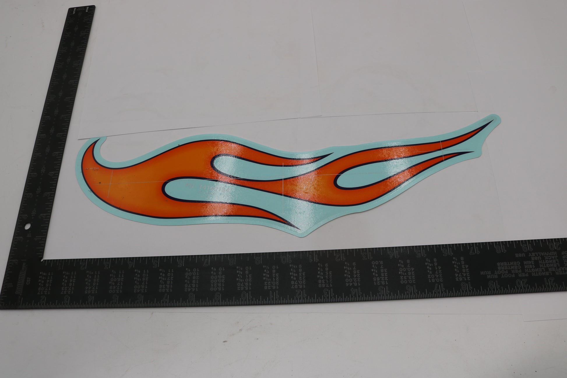 14100184 NEW OEM HARLEY-DAVIDSON FLT CVO RIGHT FRONT FENDER DECAL