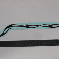 13859-08 NEW OEM 2008 HARLEY-DAVIDSON FCWC SOFTIAL ROCKER BLK/RED LEFT GAS TANK DECAL