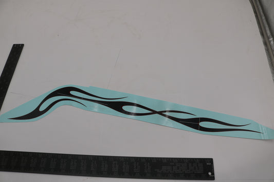 13857-08 NEW OEM 2008 HARLEY-DAVIDSON FXCWC SOFTIAL ROCKER BRG/PRL GAS TANK DECAL LEF