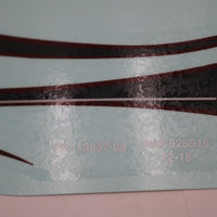 13857-08 NEW OEM 2008 HARLEY-DAVIDSON FXCWC SOFTIAL ROCKER BRG/PRL GAS TANK DECAL LEF