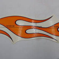 14100138 NEW OEM HARLEY-DAVIDSON FLSTC HERITAGE SOFTAIL RIGHT REAR FENDER FLAMES DECAL