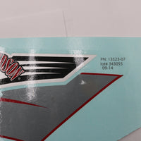 13523-07 NEW OEM 2007 HARLEY-DAVIDSON FLSTF SOFTIAL FATBOY RIGHT GAS TANK DECAL