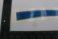 
              13633-10 NEW OEM 2010 HARLEY-DAVIDSON ROADGLIDE GAS TANK DECAL BLUE/SILVER
            