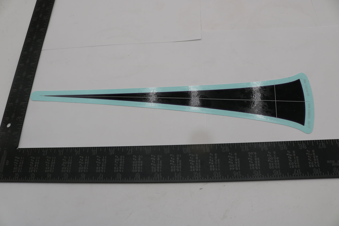 13514-10 NEW OEM 2010 HARLEY-DAVIDSON FLSTF SOFTAIL FATBOY FRONT FENDER DECAL