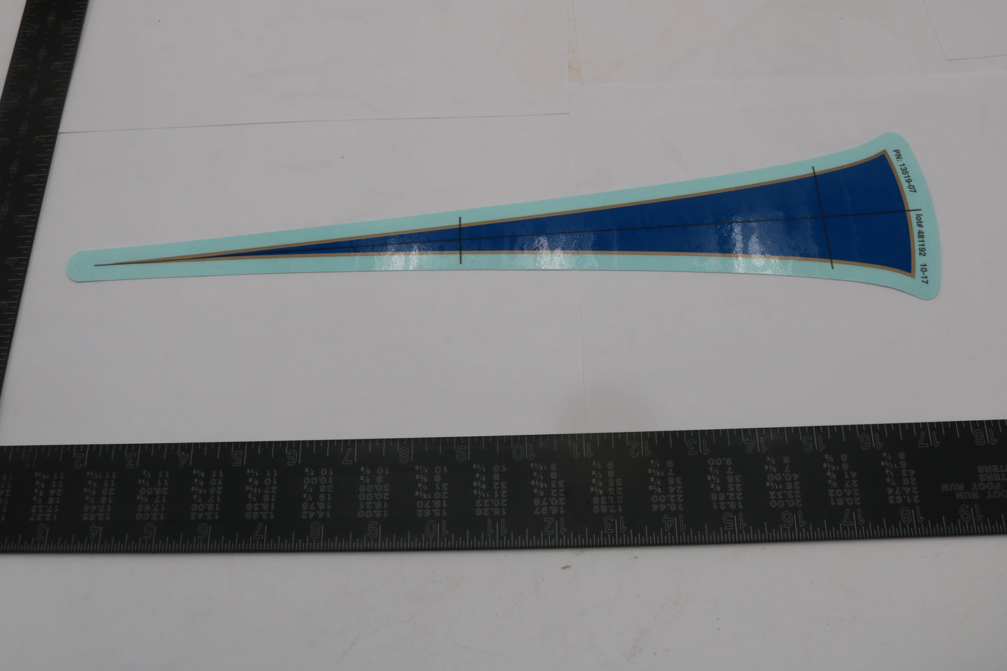 13519-07 NEW OEM 2007 HARLEY-DAVIDSON FLSTF SOFTAIL FATBOY FRONT FENDER DECAL