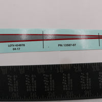 13587-07 NEW OEM 2007 HARLEY-DAVIDSON FLSTF SOFTAIL FATBOY LEFT REAR FENDER DECAL