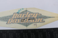 
              13829-07 NEW OEM 2007 HARLEY-DAVIDSON SOFTAIL RIGHT GAS TANK DECAL GOLD LEAF GREEN
            
