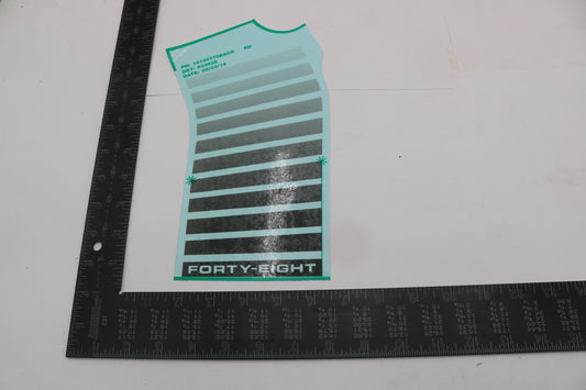 14100775BACR NEW OEM HARLEY-DAVIDSON SPORTSTER XL1200X 48 FORTY-EIGHT RIGHT TANK DECAL