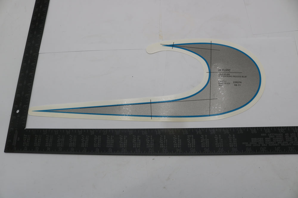 13659-09 NEW OEM 2009 HARLEY-DAVIDSON FLSTC HERITAGE SOFTAIL RIGHT GAS TANK DECA