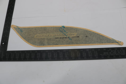 13471-06 NEW OEM 2006 HARLEY-DAVIDSON SPORTSTER LEFT FUEL TANK DECAL