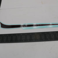 13589-07 NEW OEM 2007 HARLEY-DAVIDSON FLSTF SOFTAIL FATBOY FRONT FENDER DECAL BK/RED WS