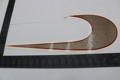13693-09 NEW OEM 2009 HARLEY-DAVIDSON HERITAGE SOFTAIL FLSTC RIGHT FUEL TANK DECAL