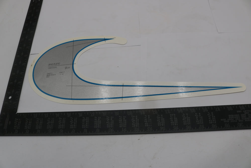 13658-10 NEW OEM 2010 HARLEY-DAVIDSON FLSTC HERITAGE SOFTAIL LEFT FUEL TANK DECAL