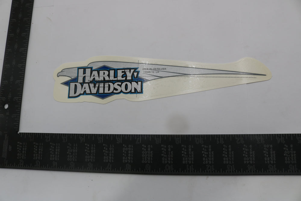 13509-10 NEW OEM HARLEY-DAVIDSON FXSTC SOFTAIL CUSTOM LEFT FUEL TANK DECAL DICE