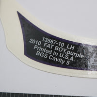 13587-10 NEW OEM 2010 HARLEY-DAVIDSON FLSTF SOFTAIL FATBOY REAR FENDER DECAL