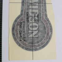 13878-07  NEW OEM HARLEY-DAVIDSON SOFTAIL DYNA TOURING RIGHT GAS TANK DECAL