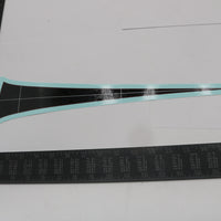 13514-09 NEW OEM 2009 HARLEY-DAVIDSON FLSTF SOFTAIL FATBOY FRONT FENDER DECAL BLACK